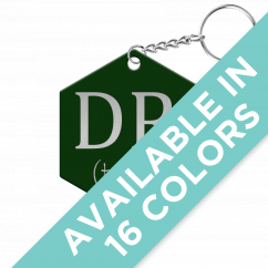 Dr. to be Hexagon Keychain